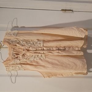 Free People Top, Color light pink Size L